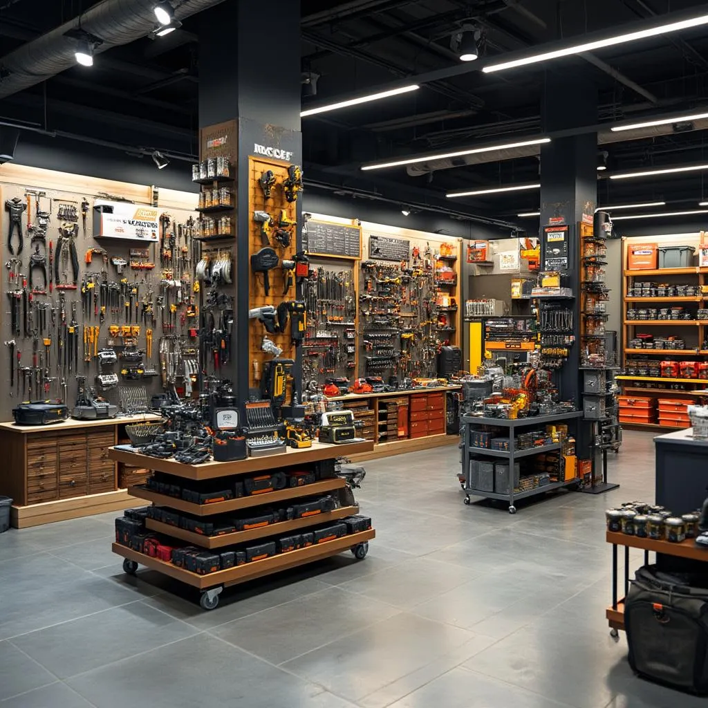 Interior de la tienda